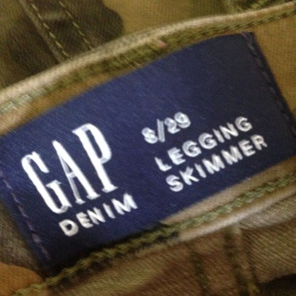 Gap Camo Legging Skimmer Jean 8/29 - Picture 3 of 5